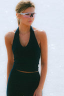 Coastal Soft Halterneck Sportstop