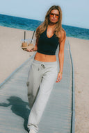 Coastal Soft Embroidered Sweatpants